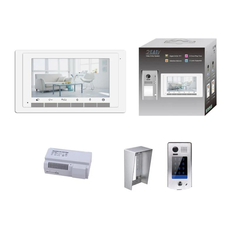 KIT VIDEO AO 7 POUCES SANS MÉMOIRE + CAMERA SAILLIE AVEC DIGICODE 3 KIT VIDEO AO 7 POUCES SANS MÉMOIRE + CAMERA SAILLIE AVEC DIGICODE