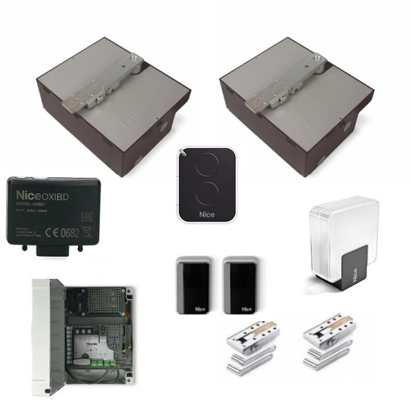 BIG-FABKIT 5024 Motorisation Portail 2 Battants NICE 24V 3 BIG-FABKIT 5024 Motorisation Portail 2 Battants NICE 24V