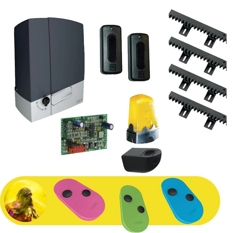 KIT BXV04AGS HAUT EN COULEUR CAME 24V 8K01MS-003 + Crémaillère 3 KIT BXV04AGS HAUT EN COULEUR CAME 24V 8K01MS-003 + Crémaillère