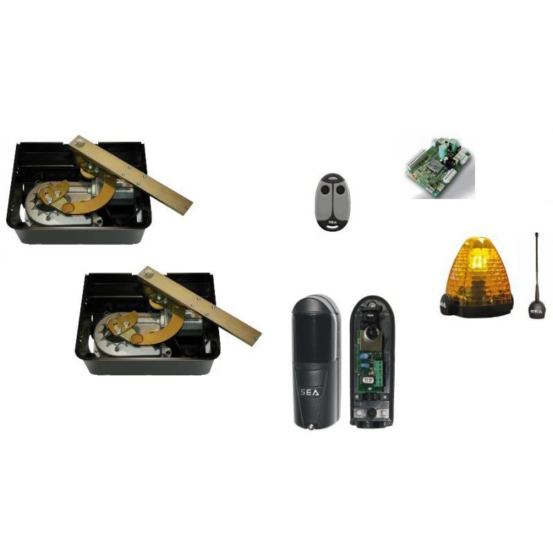 KIT FIELD OIL Motorisation Enterrée Pour Portail 2 Battants SEA 24V 3 KIT FIELD OIL Motorisation Enterrée Pour Portail 2 Battants SEA 24V