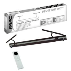 KIT NIGHT ONE DAY RADIO SENSO KIT MARRON Automatisme Volet Battant FAAC