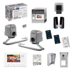 PACK KIT ENERGY INTEGRAL De FAAC Et Vidéophone MINI ZEN