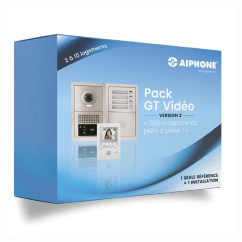 GTBV6E Pack Vidéo 6 BP Avec 6 Moniteurs Programmés AIPHONE 4 GTBV6E Pack Vidéo 6 BP Avec 6 Moniteurs Programmés AIPHONE – Image 2