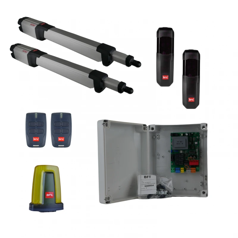 KIT KUSTOS LONG ULTRA BT A40 Motorisation Portail 2 Battants BFT 24V 3 KIT KUSTOS LONG ULTRA BT A40 Motorisation Portail 2 Battants BFT 24V