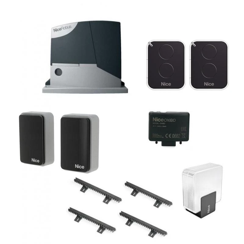 RobusKit 400 Motorisation Coulissant Commande Bidirectionnelle NICE Avec Accessoires 3 RobusKit 400 Motorisation Coulissant Commande Bidirectionnelle NICE Avec Accessoires