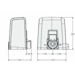 Kit DEIMOS BT A600 Motorisation Portail Coulissant BFT -Nice Soldes Boutique size deimos a 800x800 2