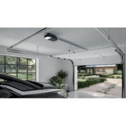 SPIDO16BKCE Kit Motorisation Pour Porte De Garage Avec Rail 2 X 1,6 M à Courroie NICE -Nice Soldes Boutique spido plafonnier 800x800 1