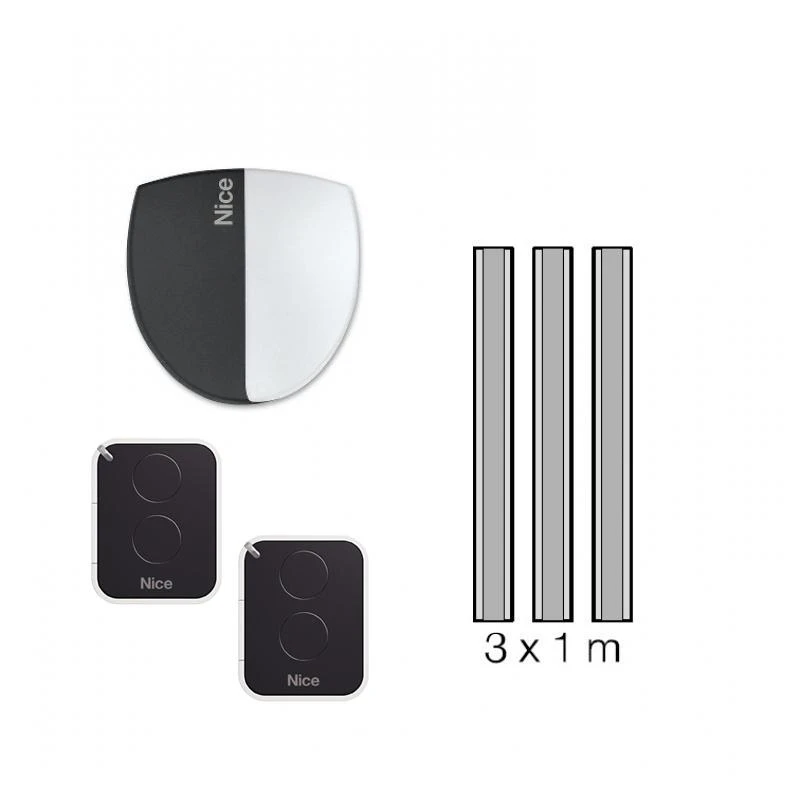 SpinbusKit 20 (2 Télécomandes) Motorisation Garage NICE 3 SpinbusKit 20 (2 Télécomandes) Motorisation Garage NICE