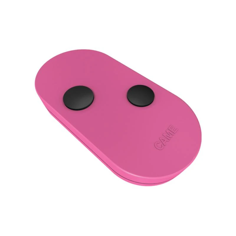 TOPD2FPS Télécommande 2 Canaux Rose à Code Fixe CAME 3 TOPD2FPS Télécommande 2 Canaux Rose à Code Fixe CAME