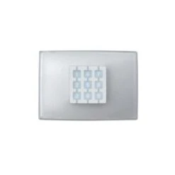 OPLA WRT Plaque Murale Rectangulaire Neutre Transparente NICE